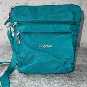 Baggalini mini crossbody handbag Teal